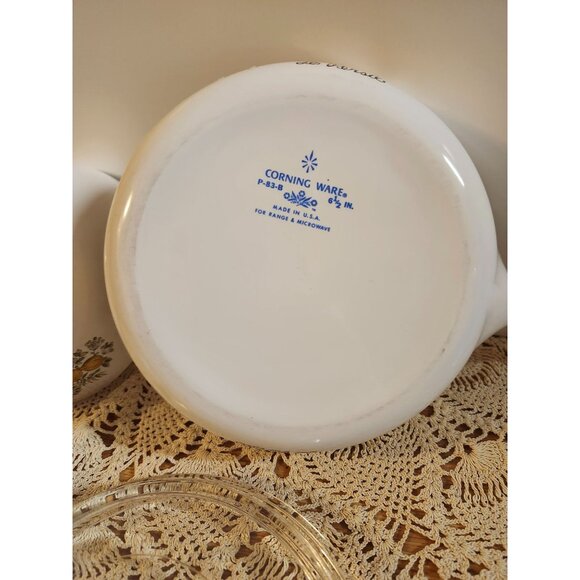 Corningware Pan Set Spice O' Life - 3 pans & 1 lid Vintage Set - Picture 11 of 11